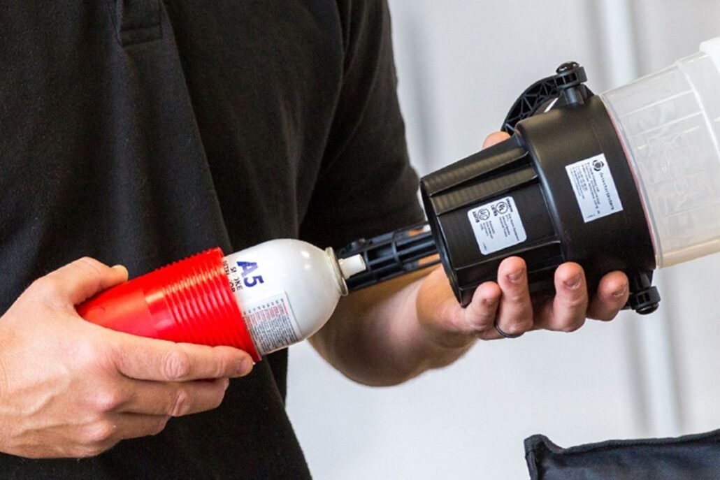 اسپری تست دود اطفای حریق رایان اطفاء